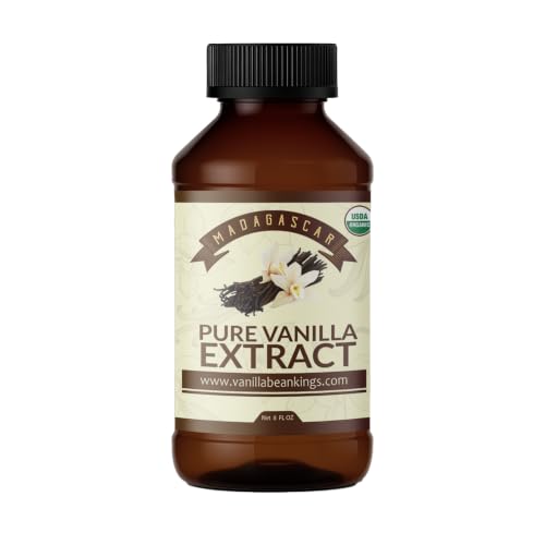 Organic Vanilla Extract - Made with Madagascar Vanilla Beans...