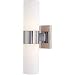 Minka Lavery 6212-77 2 Light Wall Sconce, Chrome Finish