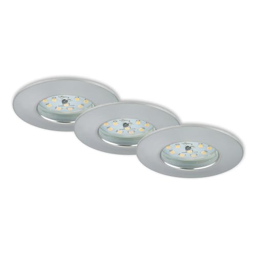 Plafonnier encastré LED pour faux plafond bas et salle de bain humide IP44