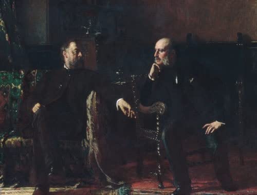 Impression sur toile Eastman Johnson poster le projet de loi de financement 60x90cm