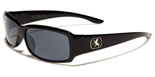 KHAN Men's Sleek Stylish Fashion Sport Sunglasses - Free Microfiber Pouch - 4 Colors Available