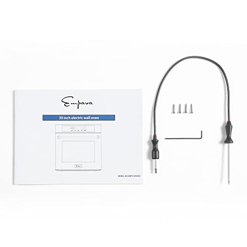 Empava 30" Electric Single Wall Oven Built-In 12 Cooking Functions With Led Digital Display Self-Cleaning Convection Fan Touch Control In Stainless Steel, 30 Inch #TOP6