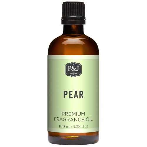 Image of P&J Fragrance Oil | Pear Oil 100ml - Candle Scents for Candle Making, Freshie Scents, Soap Making Supplies, Diffuser Oil Scents