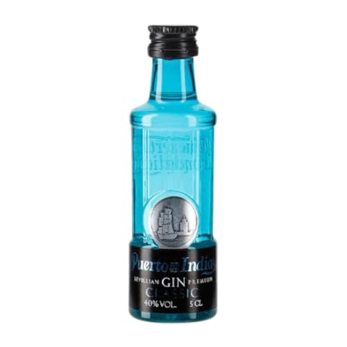 Ginebra Caja de 24 unidades Puerto de Indias Classic Media Botella 37 cl