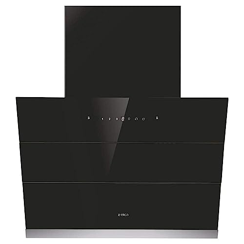 Image of Elica 60 cm 1350 m3 /hr Filterless Autoclean Angular Kitchen Chimney with 15 Years Motor & 5 Years Comprehensive Warranty (EFL-S6012 HAC LTW VMS, Touch + Motion Sensor Control, Black)