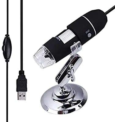 KANABEE 1000x USB Digital Microscope Portable 1000x 8-LED Mini Microscope Endoscope Camera Magnifier with Stand-image-39