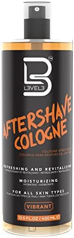 L3 Level 3 After Shave Spray Cologne - Softens Skin - Refreshes and Relieves Face and Skin - Moisturizing Formula Level Three After Shaving