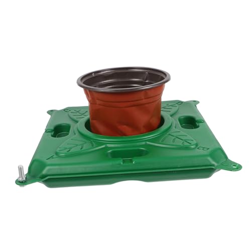 Toyvian Fioriera Galleggiante Per Laghetti Isola Acquatica Doppia Vaschetta Piante Acquatiche Decorazione Ecosistema Resistente e Leggero Per Giardini e Specchi d Acqua