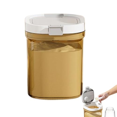 ポータブルベビーディスペンサー ? トラベルフォーミュラディスペンサー、ミルクパウダーボックス|冷蔵庫収納、積み重ね可能な密閉容器、授乳用スクープホルダー付き、デイケア密封式フォーミュラストレージ