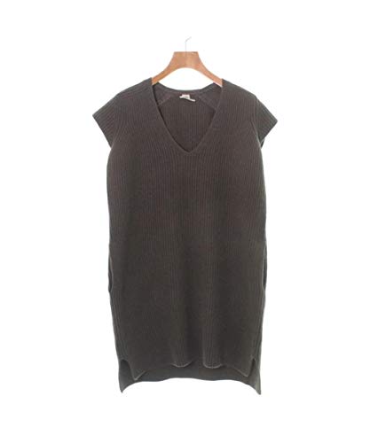 HERMES*CB エルメス ニット・セーター レディース カーキ系 34(XXS位) 【中古】