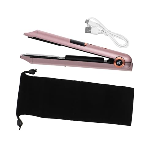 BIUDECO Mini Rizador y Plancha Portátil Dorado