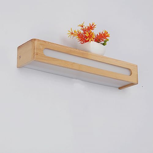Apliques de pared LED modernos de madera maciza selecta con difusor acrílico de alta densidad 8