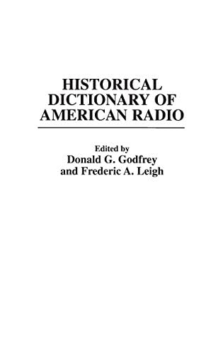 Historical Dictionary of American Radio dictionnaire histoire radio américaine