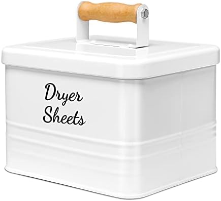 Amazon.com: Ukonvi Dryer Sheet Container for Laundry Room Organization ...