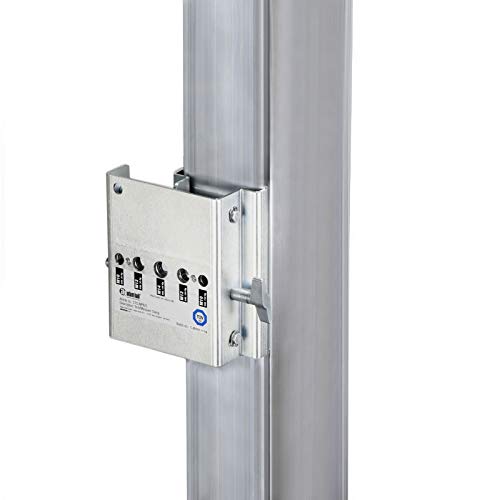 Adam Hall Accessories TENTCLAMP S - Verstellbare Zeltklammer, silber (verzinkt)