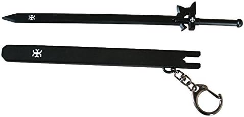 1 X Sword Art Online Weapon SAO Kirito Sword Keychain Black