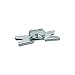 Panduit PPT16 T-Bar Scissor Clip for 1-Inch T-Bar with 1/4-20 Stud 5/8-Inch Long (50-Pack)
