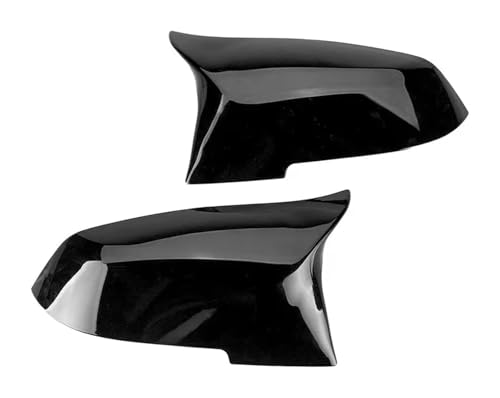 Coques de rétroviseur noir pour BMW Série 1 2 3 4 F20 F22 F30 coque d'aile de rechange