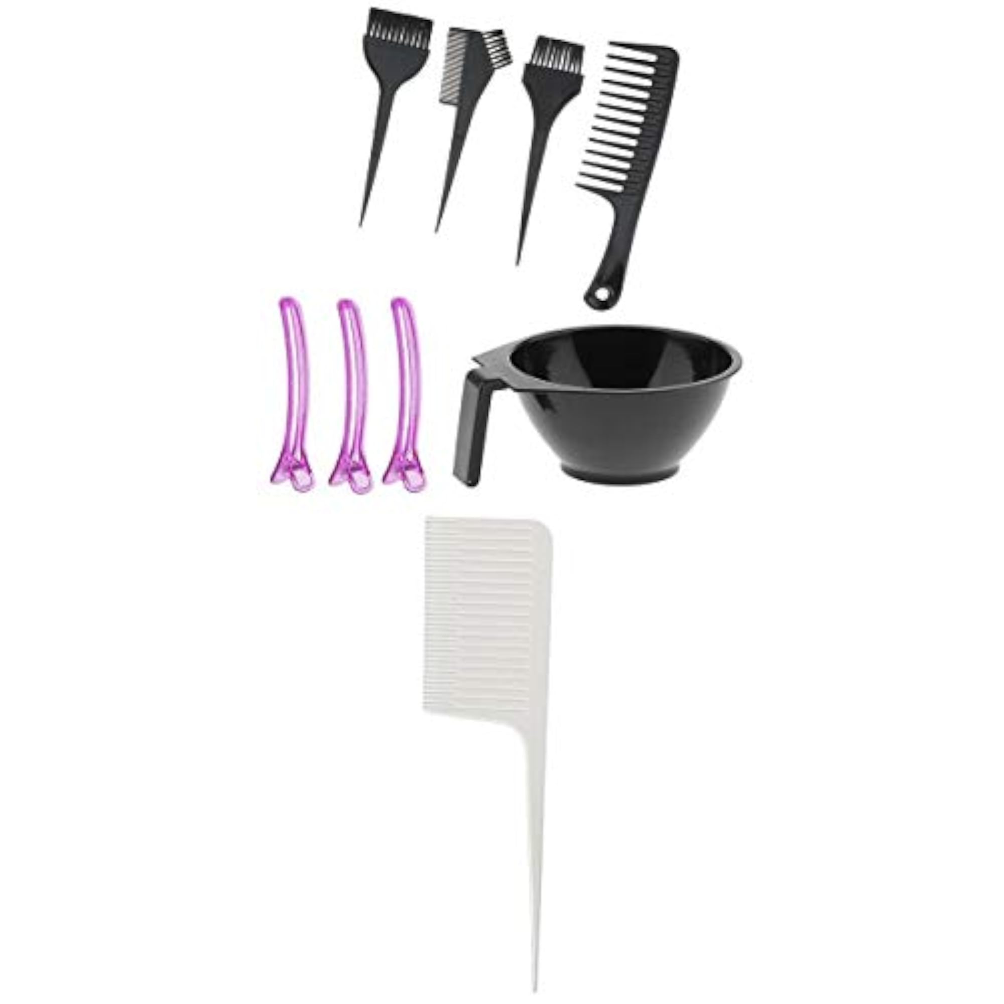 9 Pieces Hair Coloring Dyeing Tint Tool Set