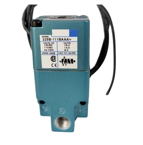 Électrovanne 225B-611BAAA pour stabiliser le débit d'air des machines