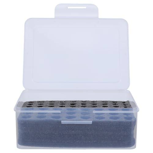 Zerodeko Boîte à Batterie Empilable en PP pour Piles AA et AAA, Compartiments Multiples, Étanche et Résistante à L'humidité, Rangement Pratique pour Bureau et Déplacements