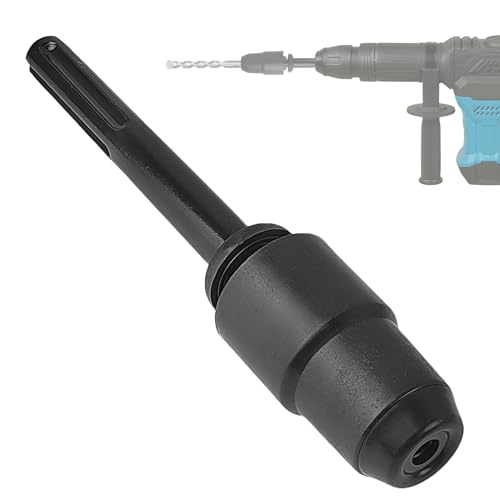 Adaptateur SDS Max à SDS Plus Mandrin Perceuse, 220 mm Rallonge SDS Plus, Adaptateur SDS Max SDS Plus, Acier Allié pour Forets SDS Plus Burin SDS, Mandrin...