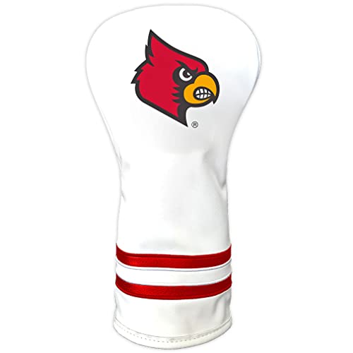 Team Golf NCAA Louisville Cardinals White Vintage Driver