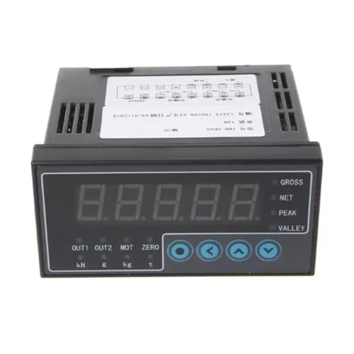 Load Cell Indicator, Digital Display Weighing Transducer Trasmitter Weight Sensor Weighing Instrument 2 Way Output