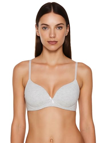 Image of Viola's Secret 6 Pack of Color Print T-Shirt Bras B Cup C Cup and D Cup