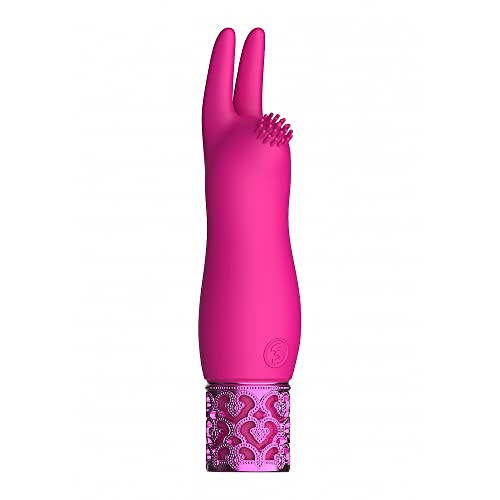 Vibrateur de luxe SHOTS ROY011PNK en silicone médical rose