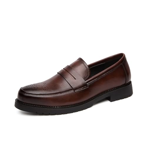 Dress Shoes for Men Men's Classic Height Increasing Loafers Stylish Dress Shoes for Casual and Party Wear