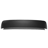 Roof Spoiler Compatible with 1992-1995 Honda Civic 3 Door Hatchback BYS Style Unpainted Black Rear Boot Deck Lid Roof Wing Replacement by IKON MOTORSPORTS, 1993 1994
