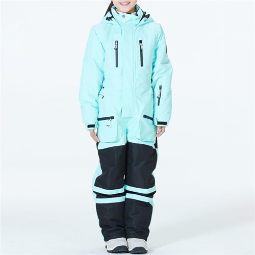 Kids Boys Girls Snowsuit Hoodie Winter Coat Warm Insulated Lined Jumpsuit Pram Snowmobile Ski Suit Snow3