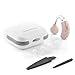 InnovaGoods® Amplificador de sonido retroauricular Welzy, Volumen regulable, botón de ajuste y control, Bastoncillo y cepillo de limpieza incluidos, ideal para personas con problemas de audición