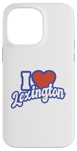 I Love Lexington Kentucky スマホケース iPhone 14 Pro Max 用