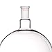 Deschem 5000ml,1-Neck,24/40,Plat Bottom Glass Flask,5L,Lab Flat Reaction Bottle
