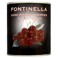Fontinella - Fontinella Dark Pitted Cherries in Light Syrup 810g