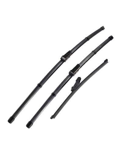 Essuie-glace Polo V 2009-2017 - Pack complet avant et arrière 24/16/11 pouces