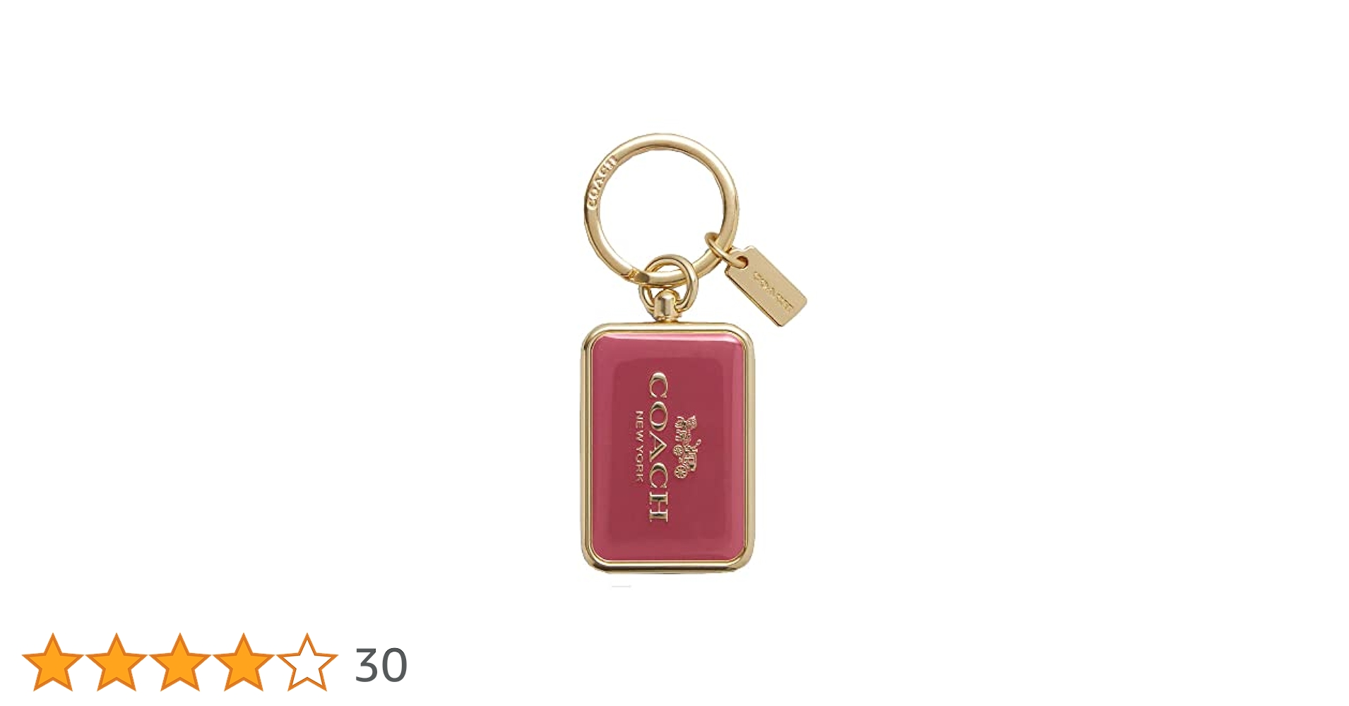 【COACH】新品未使用.バッグチャーム Amazon.co.jp: コーチ レディース 馬と馬車 バッグチャーム