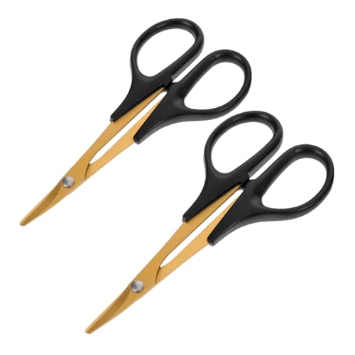 FRCOLOR 2 Piezas Tijeras para Recortar Carrocerías RC Herramientas De Precisión para Reparar Coches y Aviones RC