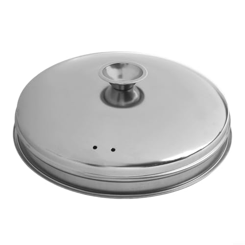 Vaporiza cómodamente tus alimentos favoritos con diseño de cesta de vapor de acero inoxidable 304 (cubierta de olla de 20 cm)