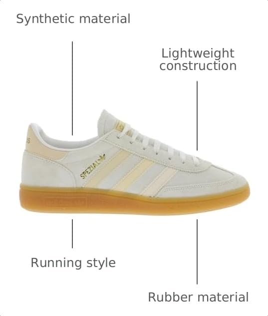 Image of adidas Mens Handball Spezial Lace Up Sneakers Shoes Casual - Black