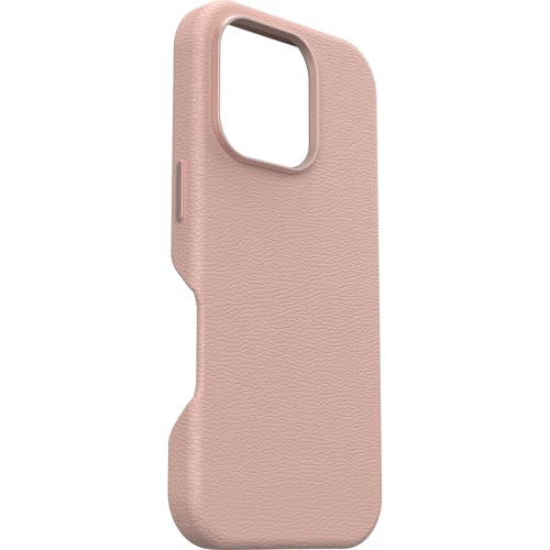 Image of OtterBox iPhone 16 Pro Symmetry Series Cactus Leather for MagSafe - Ballet Blush Pink - Ultra-Thin, Sleek iPhone Case, Premium iPhone Case, MagSafe Compatible