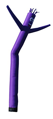 Purple 20ft Tall Inflatable Tube Man Air Powered Dancing Guy for Outdoors (Puppet Attachment only) | Feather Flag Nation