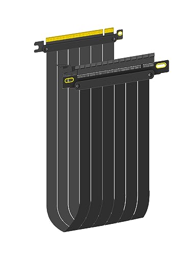 GLOTRENDS 600mm PCIe 3.0 X16 Riser Cable for Low-end PCIe 3.0 GPUs