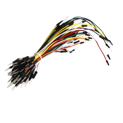 Zerodeko 65 Fils de Connexion pour Plaque D'essai Câbles Jumper Flexibles en Plastique Légers et Faciles à Transporter pour Projets DIY