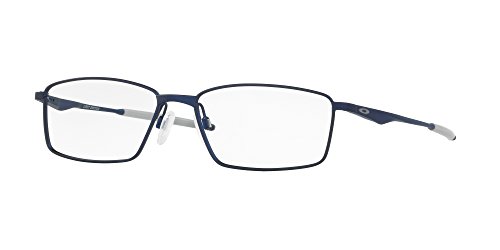 Oakley Men's Ox5121 Limit Switch Rectangular Prescription Eyeglass Frames, Midnight Blue/Demo Lens, 55 mm