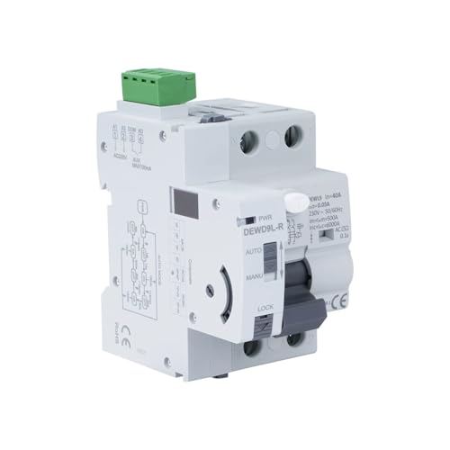 Disjoncteur réenclenchement automatique 2P 40A GRD9L-R pour tableau électrique AC220V