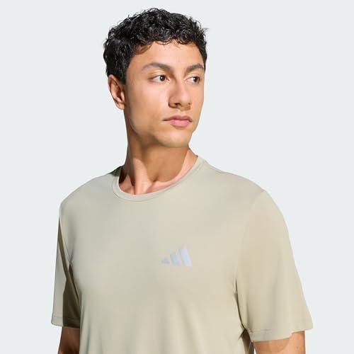 adidas Herren Adi365 Running Essentials Shirt, Wonder Cargo, S – Ansicht 3