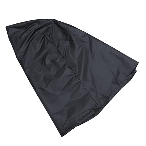NOLITOY para de Oxford Resistente al Viento y UV Funda Protectora para Jardín y Exterior Fácil Instalación Color Negro